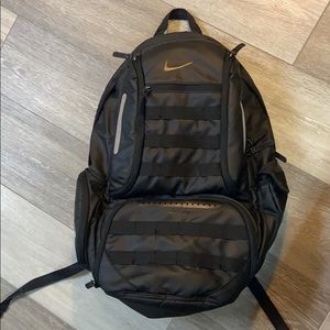 Nike Max Air leather back pack. Practically new.